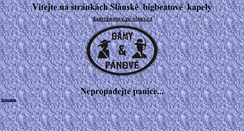 Desktop Screenshot of damypanove.pc-slany.cz