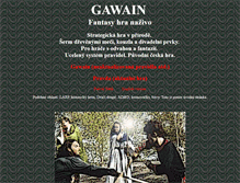 Tablet Screenshot of gawain.pc-slany.cz